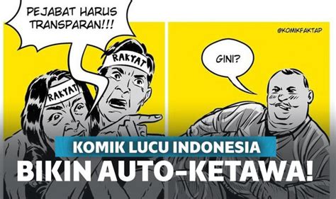 10 Komik Lucu Indonesia Yang Bikin Ngakak