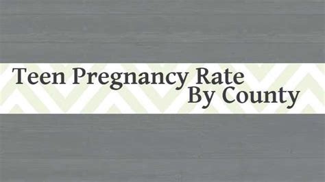 which calif counties have highest teen pregnancy rate