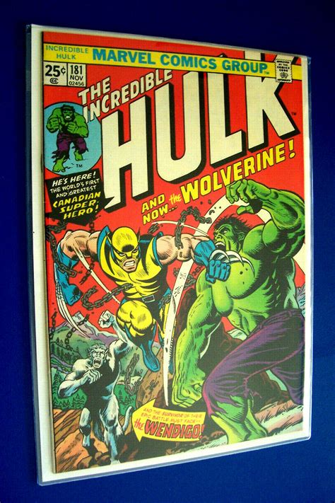The Incredible Hulk 181 1974 Wolverine 1st