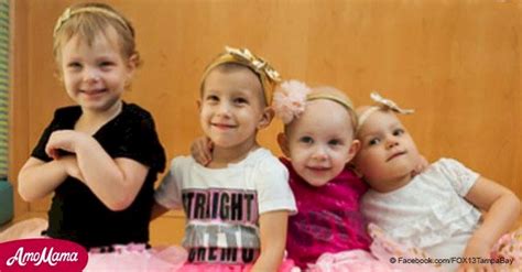 4 Young Girls Who Beat Cancer Reunite To Pose For A Heartwarming Photo