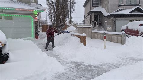 Calgary Wakes Up To A Winter Wonderland