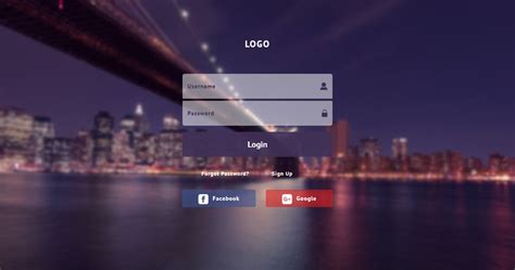 Best Free Bootstrap Html Css Login Form Templates