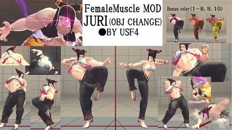 Muscle mod JURI下载_V1.0版本_终极街霸4 Mod下载-3DM MOD站