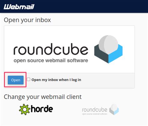How To Login Webmail From Cpanel Knowledgebase