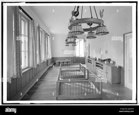 Kindergarten School Interior View Stock Photo Alamy