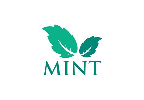 Leaf Mint Logo Graphic By Deemka Studio · Creative Fabrica