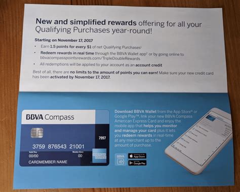 Credit card insider receives compensation from some credit card issuers as best used to help business owners rebuild their credit, the bbva compass business secured visa card requires a minimum $500 deposit to. BBVA NBA Card to Become Straight 1.5% Everywhere Card - Doctor Of Credit