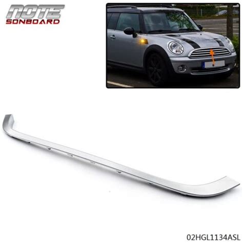 Fit For Mini Cooper R55 R56 R58 R59 09 15 Molding Chrome Front Grille