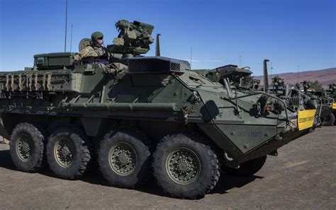 Washington National Guard Shifting To Lighter Agile Stryker Vehicles