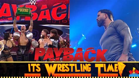 Judgment Day Win Tag Titles Jey Uso Returns Wwe Payback Review 09022023 Its Wrestling