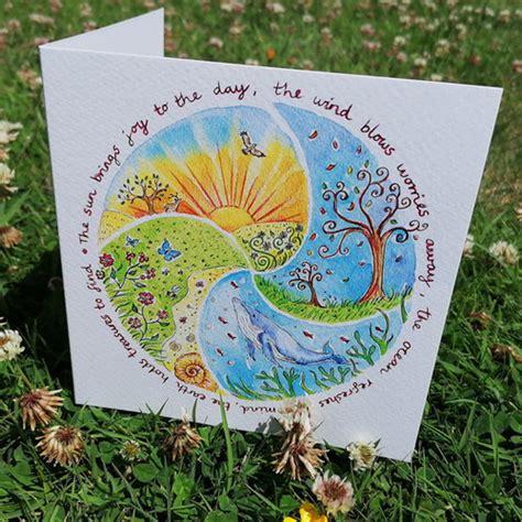 Elements Of Nature Card Janine Drayson