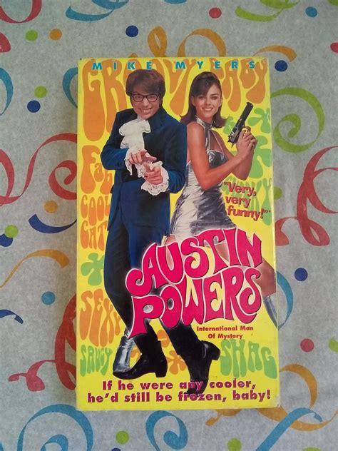 Austin Powers The International Man Of Mystery Vintage Vhs Etsy