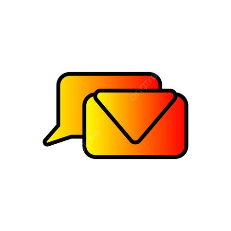 Red Message Icon Message Icon Mail Png And Vector With Transparent