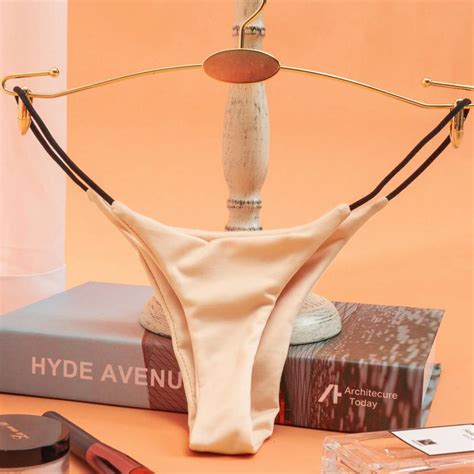 Buy Sexy Seamless Thongs Ultra Thin Ultra Light Panties Thin Belt G
