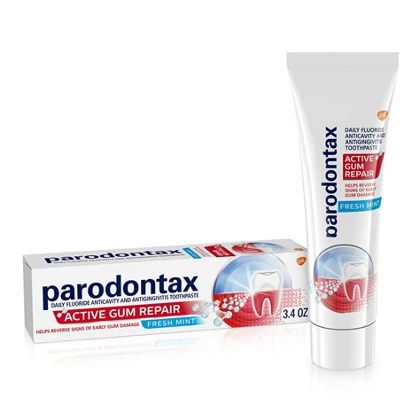 Parodontax Active Gum Repair Daily Fluoride Toothpaste Fresh Mint 34