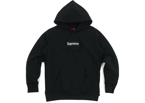 Supreme Box Logo Hooded Sweatshirt Black Fw16