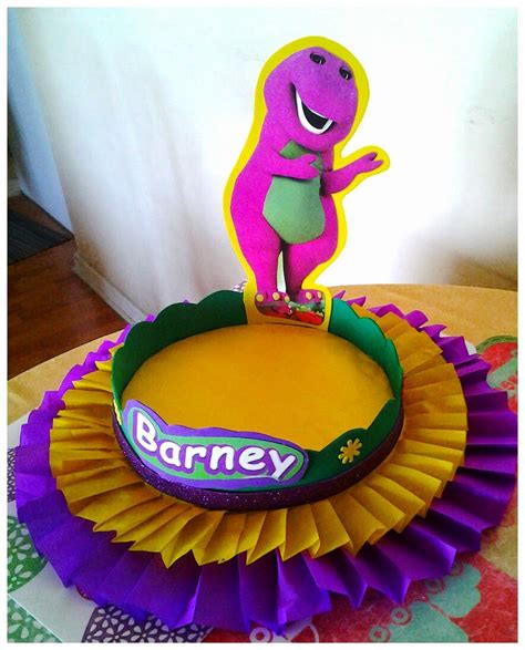 Cotillondecoracion CumpleaÑos Infantiles Barney Y Sus Amigos