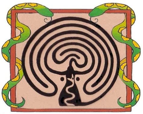 Serpent Goddess Labyrinth ~ The Serpent Is A Symbol Of The Great