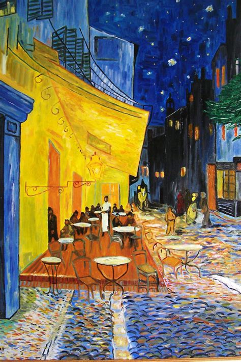 Van Gogh Terra O Do Caf Noite V Rus Da Arte Cia