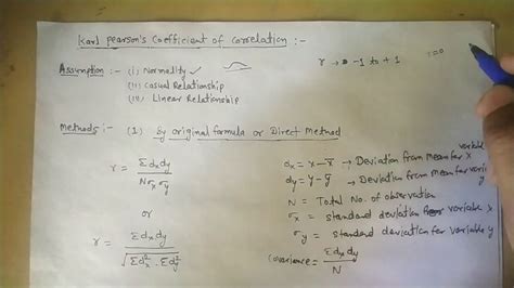 Karl Pearson Coefficient Of Correlation Examples Methods Formula My XXX Hot Girl