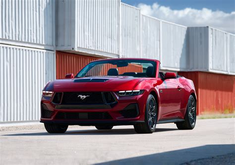 Ford Mustang Gt Convertible 2024 S650 Seventh Generation Photos