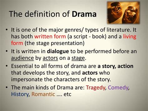 Ppt Introduction To Drama Powerpoint Presentation Id2753562