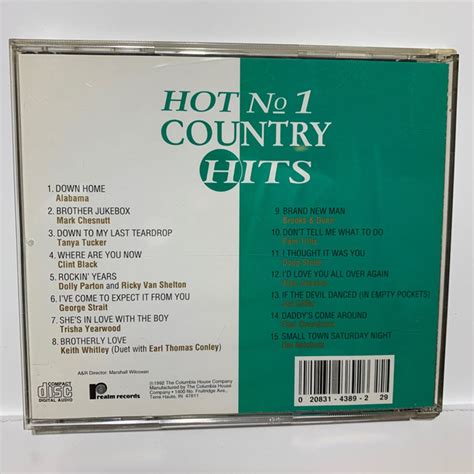 Hot Number 1 Country Hits Cd Free Shipping Etsy