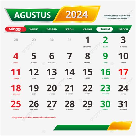 August 2024 Calendar Complete With Red Dates And National Holidays
