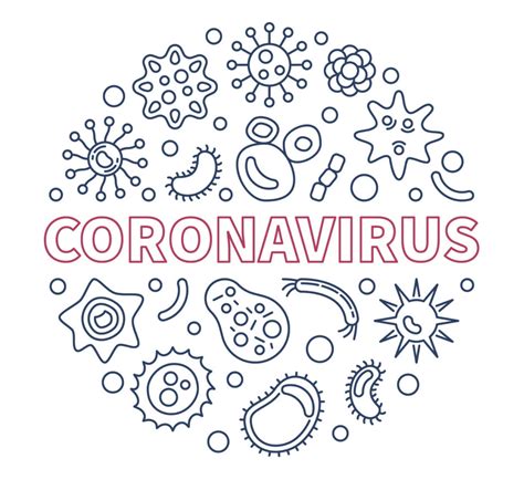 Dibujos para colorear, colorear imágenes, educación, escolar, dibujos, colorear la imagen: Dibujos sobre el coronavirus y su prevención para colorear