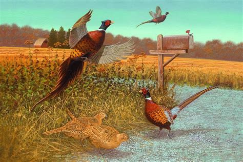Homecoming Hunting Art Upland Bird Hunting Wildlife Paintings