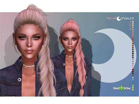 Nightcrawler Alexis Hair Die Sims 4 Download Simsdomination In 2021