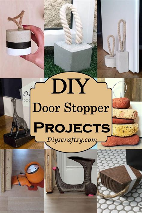 25 Diy Door Stopper Projects Cheap And Easy Diyscraftsy