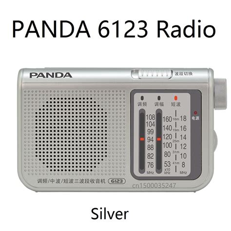 Panda 6123 Fm Medium Wave Shortwave Three Band Portable Pointer