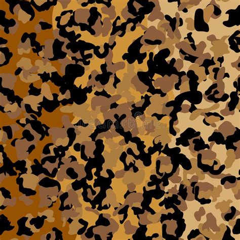 Fashionable Leopard Seamless Pattern Stylized Spotted Leopard Skin