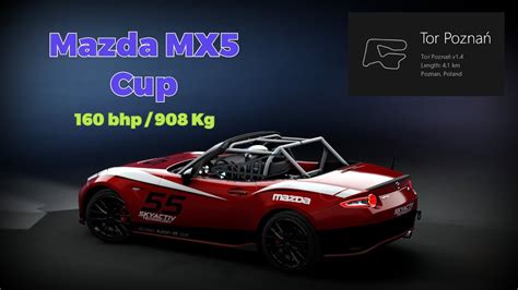 Assetto Corsa World Sim Series Mazda Mx Cup Tor Pozna Min Race