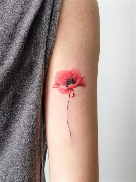 Pin By Yvie Chere On Poppies Tattoos Color Tattoo