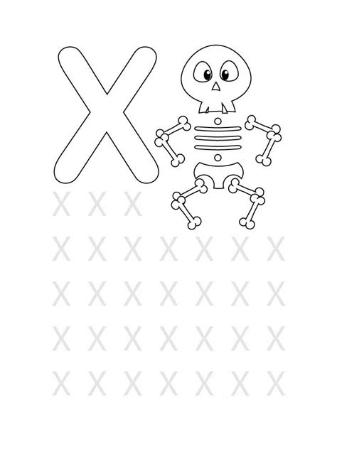 Letter X coloring pages. Download and print Letter X coloring pages.