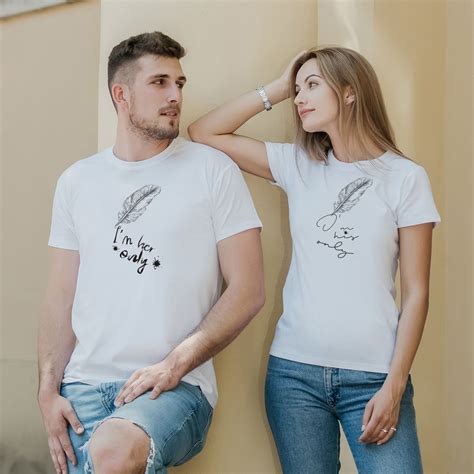 Graphic T Shirts Only You Custom Couple T Shirts In 2021 Couple T