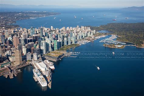 Aerial Photo Vancouver Waterfront