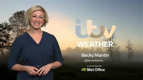 Itv Weather Becky Mantin Tvark