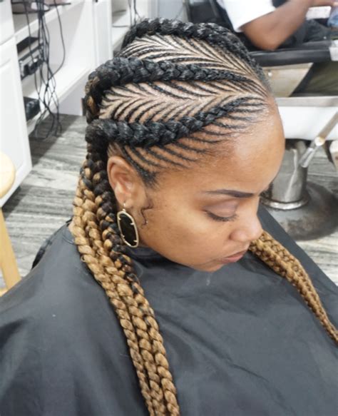 30 Beautiful Fishbone Braids Hairstyles For Black Women