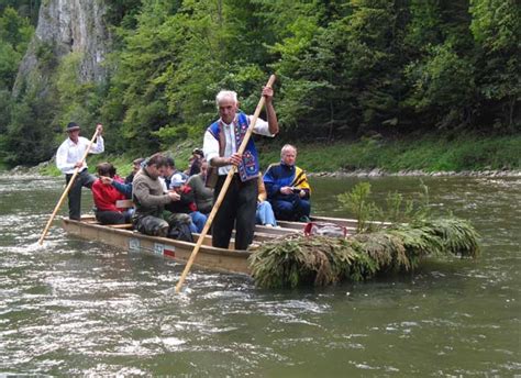 Rafting On The River Dunajec Slovak Polish Border