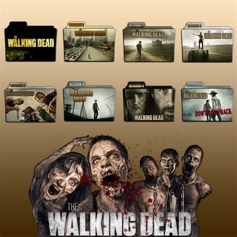 Search more than 600,000 icons for web & desktop here. The Walking Dead folder icons: S1-S4 by F0l13aD3ux on ...