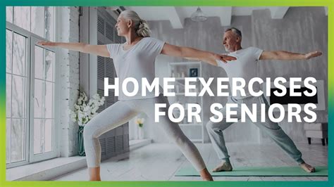 5 Easy At Home Exercises For Seniors Youtube
