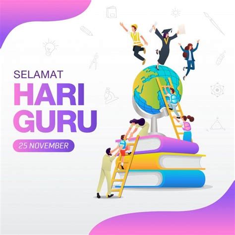 Selamat Hari Guru Translation Happy Teachers Day Indonesian Holiday