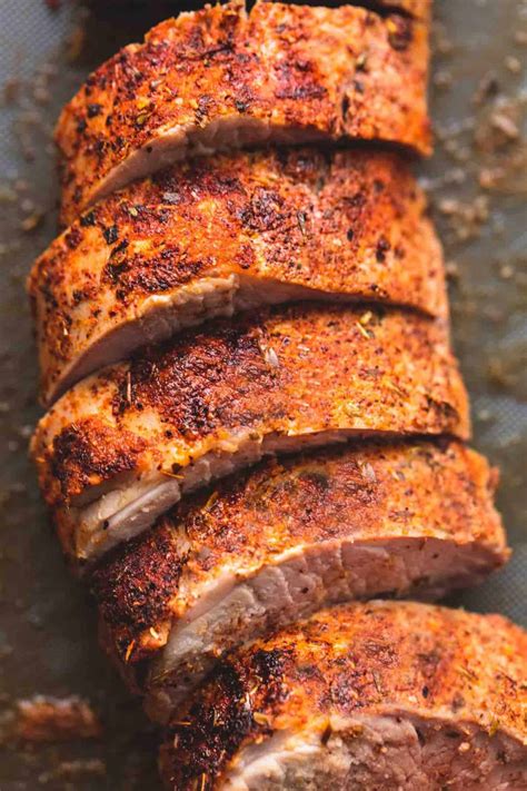 It helps to tenderize pork chops with a mouthwatering sweet and savory sauce. BEST Baked Pork Tenderloin | Creme De La Crumb in 2020 | Pork tenderloin recipes, Baked pork ...