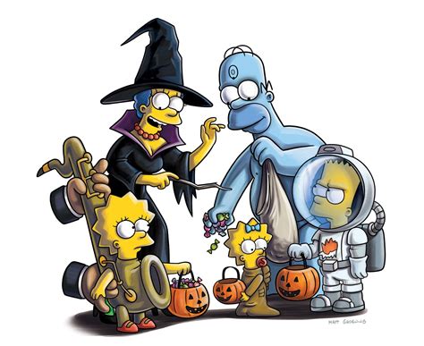 Simpsons Halloween Wallpapers Wallpaper Cave