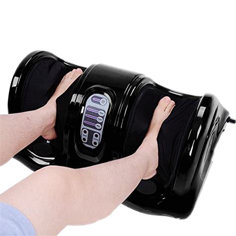 Shiatsu Foot Massager Kneading And Rolling Leg Calf Ankle Remote Black