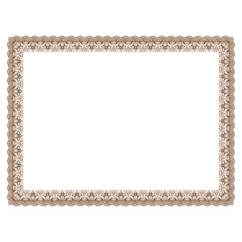 Certificate Border Design Vector Hd Png Images A4 Size Certificate