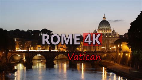 Ultra Hd 4k Rome Travel Italy Tourism Vatican St Peters Basilica
